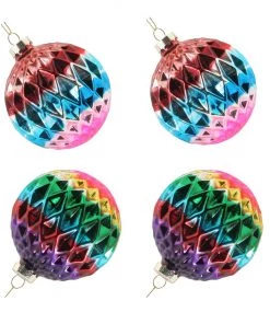 &klevering Disco Ornaments - Set of 4