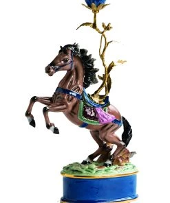 &klevering Horse Candle Holder