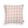 &klevering Pink Gingham Cushion