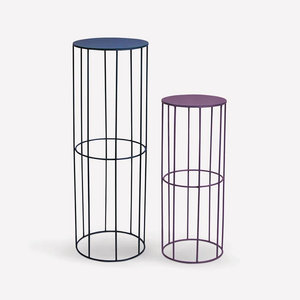 &klevering Plant Stand Medium Purple &klevering Plant Stand Medium Purple