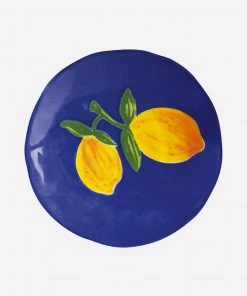 &klevering Lemon Twig Plate Small Set of 4