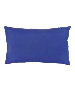 &klevering 30x50cm Cotton Embroided Flower Cushion