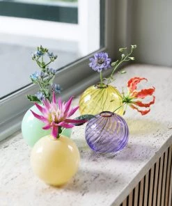 Buy π &klevering Spiral Vase Purple β€οΈ 2 &klevering Spiral Vase Purple