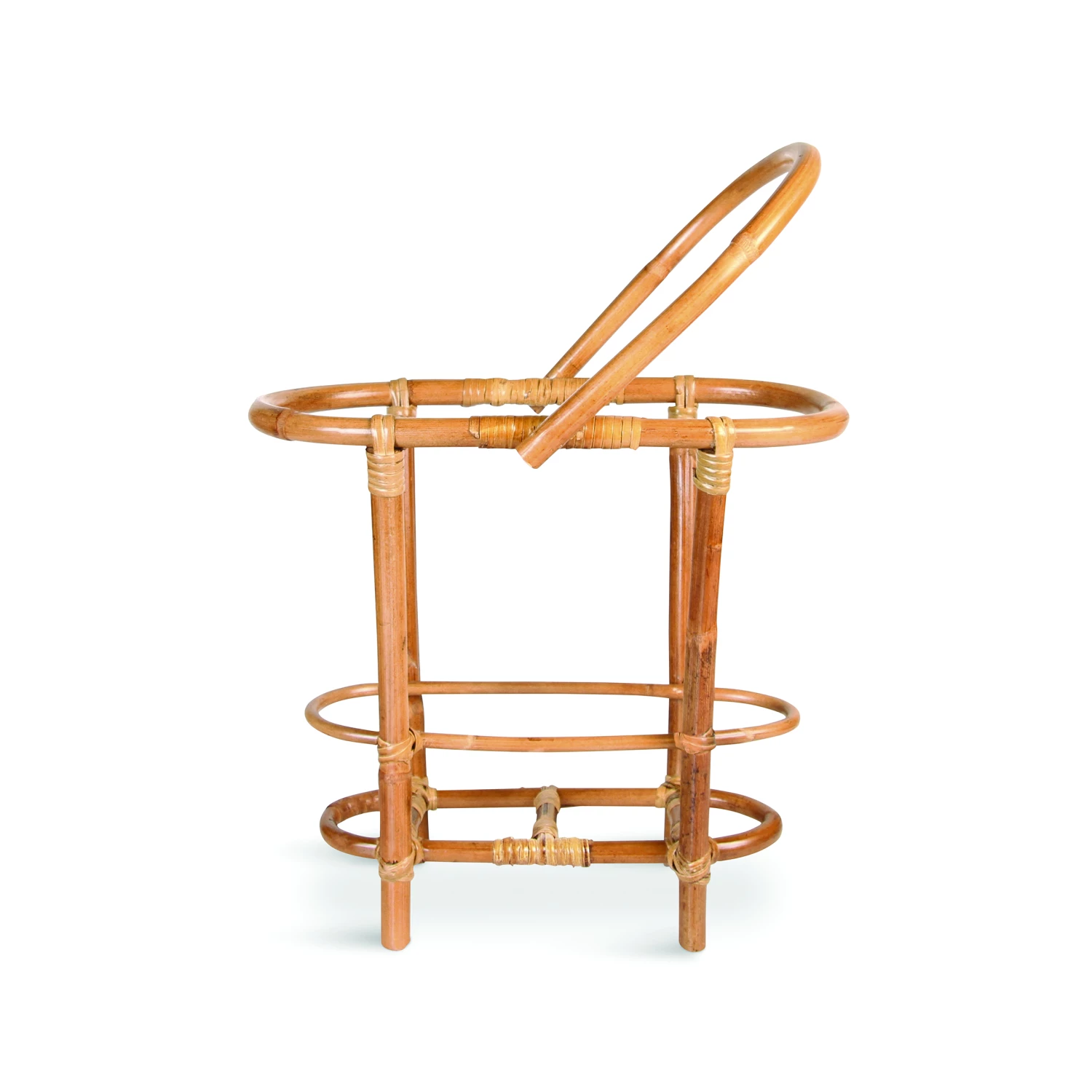 &klevering Bamboo Basket with Handle &klevering Bamboo Basket with Handle