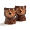 &klevering Grizzly Bear Salt And Pepper Shaker Set