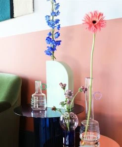 &klevering Vase Swirl Lila