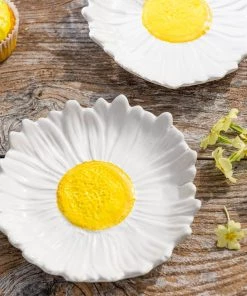 &klevering Daisy Flower Serving Bowl