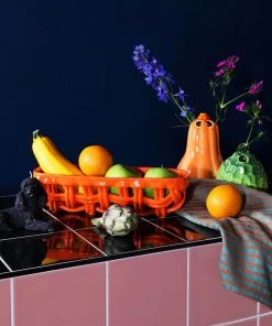 &klevering Basket Baguette Orange