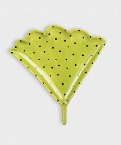 &klevering Trinket Plate Leaf Dots