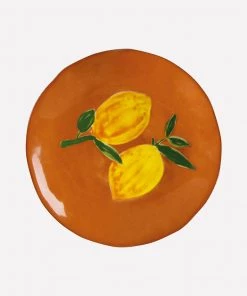 &klevering Lemon Twig Plate Small Set of 4