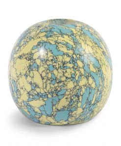 &klevering Yellow Turquoise Candle Holder