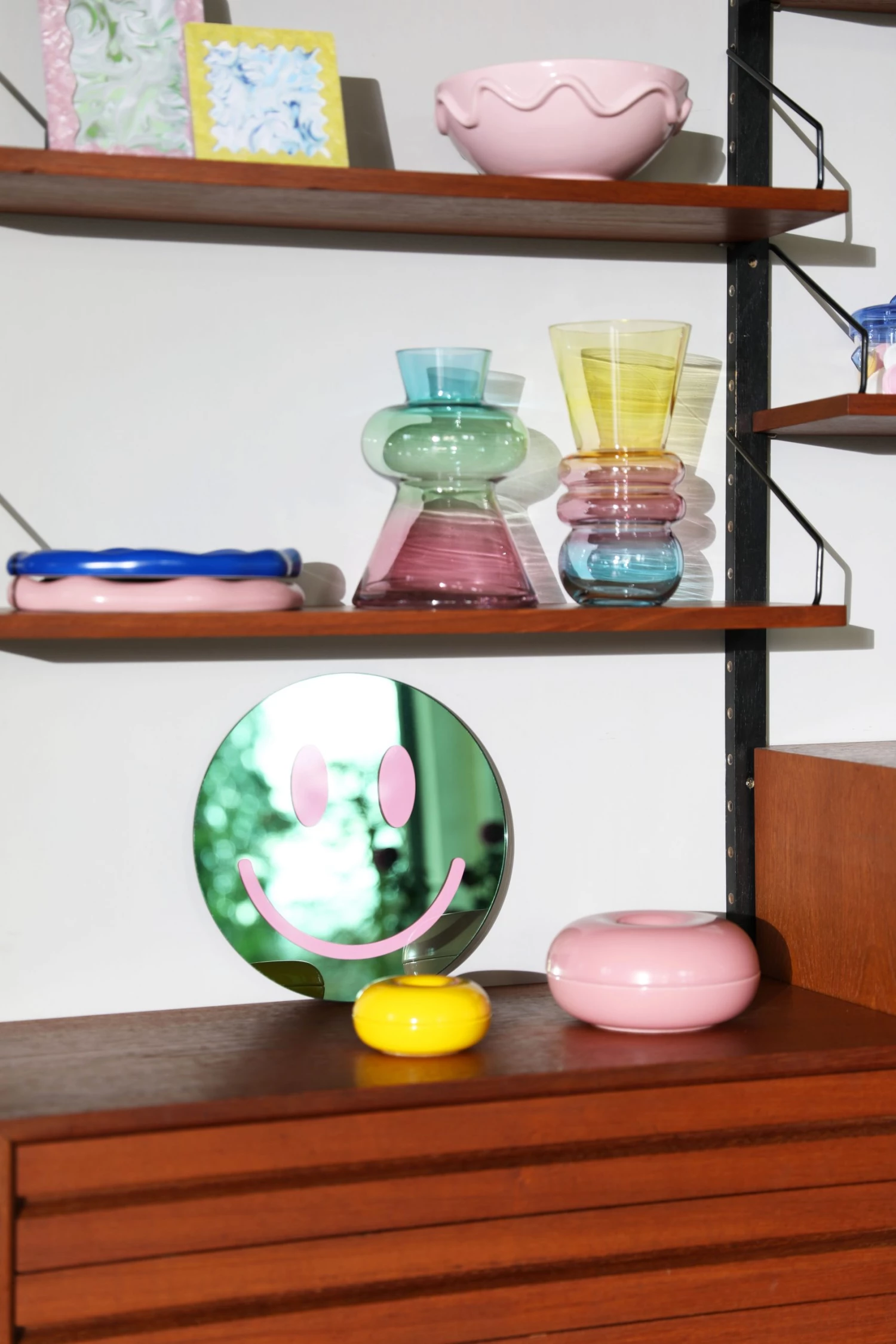 &klevering Droplet Vase Large Blue &klevering Droplet Vase Large Blue