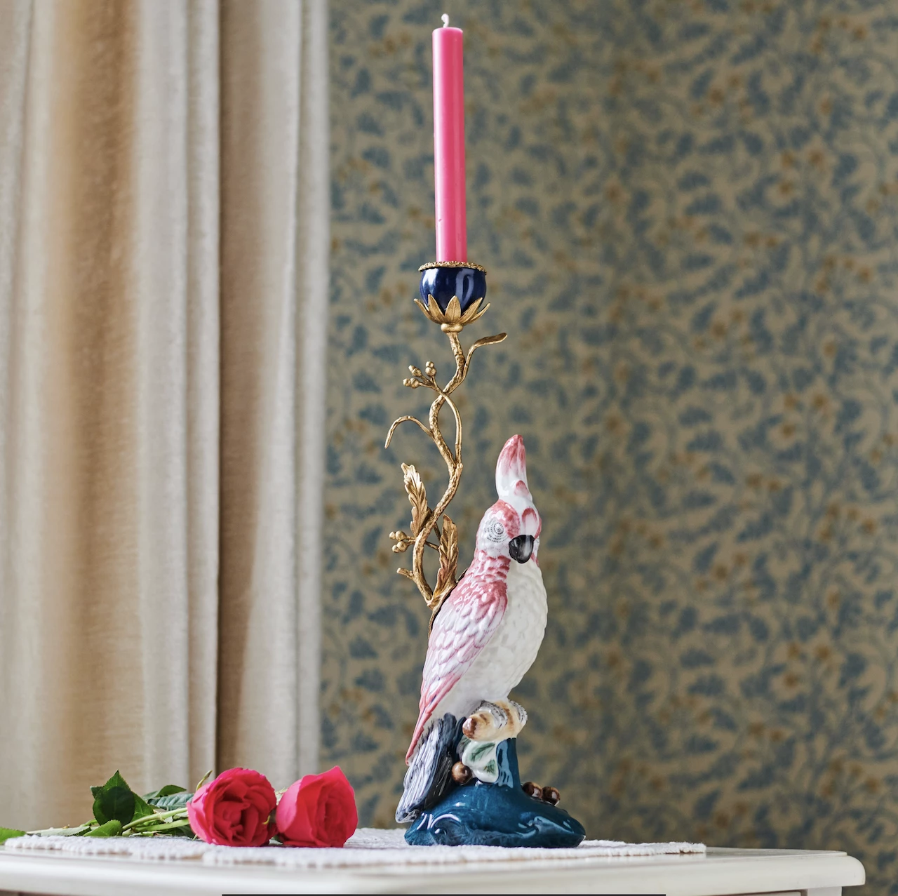 &klevering Cockatoo Candleholder &klevering Cockatoo Candleholder