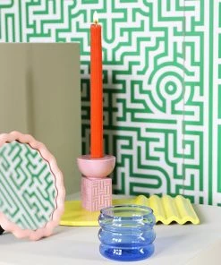 &klevering Yellow Wave Platter