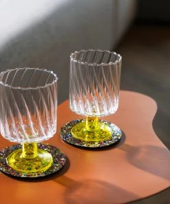 &klevering Twirl Low Wine Cup set of 2