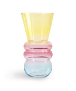 &klevering Yellow Droplet Vase