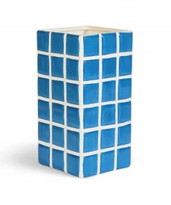 &klevering Blue Tile Planter