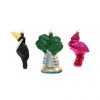 &klevering Tropical Ornaments - Set of 3
