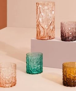 &klevering Glass Trunk Set of 4