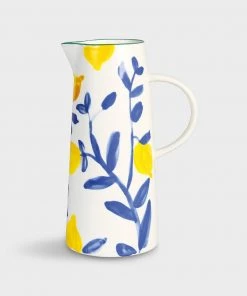 &klevering Ceramic Lemon Jug